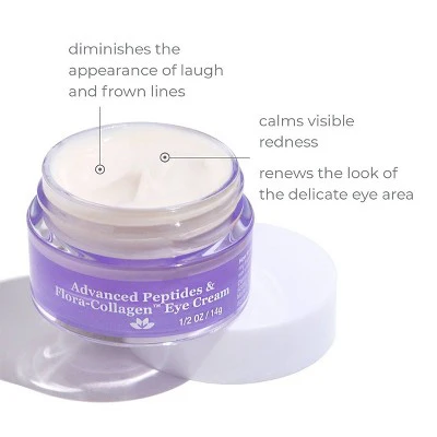 derma e Advanced Peptides; Collagen Eye Cream 0.5oz - New - Image 8
