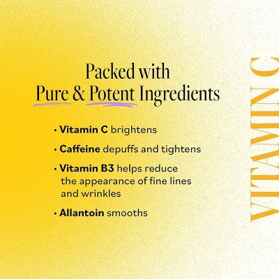 derma e Vitamin C Bright Eyes Hydro Gel Patches 60ct - New - Image 4
