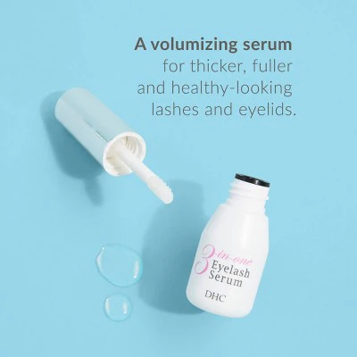 DHC 3-in-1 Eyelash Serum for Lashes, Roots and Eyelids 0.80 fl oz - New - Image 4