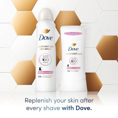 Dove Beauty Advanced Care Clear Finish 72-Hour Women's Antiperspirant & Deodorant Stick 2.6oz - New - Image 6
