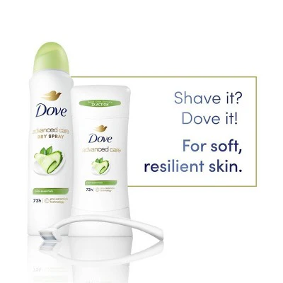 Dove Beauty Advanced Care Cool Essentials 72-Hour Women& Antiperspirant & Deodorant  2.6oz/2pk - New - Image 4