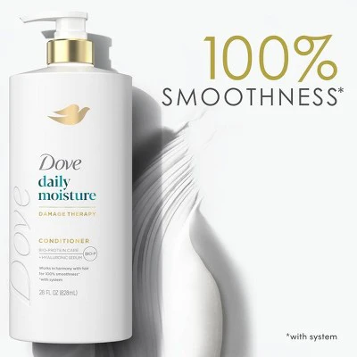 Dove Beauty Intensive Repair Hair Conditioner Pump with Amino Serum & Bio-Protein Care 28 fl oz - New - Image 8