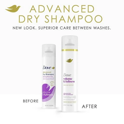 Dove Beauty Refresh + Care Volume & Fullness Dry Shampoo 7.3oz - Imperfect Container - Image 4