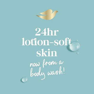 Dove Beauty Sensitive Skin Body Wash Pump Gentle Hypoallergenic Formula 24hr Lotion-Soft Skin 30.6 fl oz - Imperfect Container - Image 4