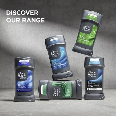 Dove Men+Care 72-Hour Antiperspirant Deodorant Stick Clean Comfort 2.7oz/2ct - Missing Box - Image 6