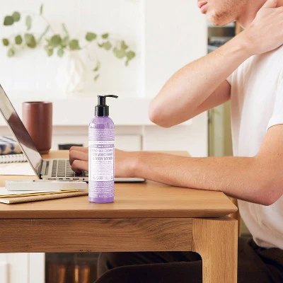 Dr.Bronner's Organic Hand & Body Lotion Lavender Coconut 8oz - New - Image 3