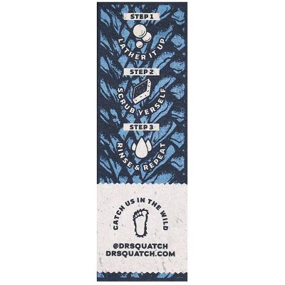 DR. SQUATCH Men's All Natural Bar Soap Viserion's Freeze 5oz - Imperfect Box - Image 4