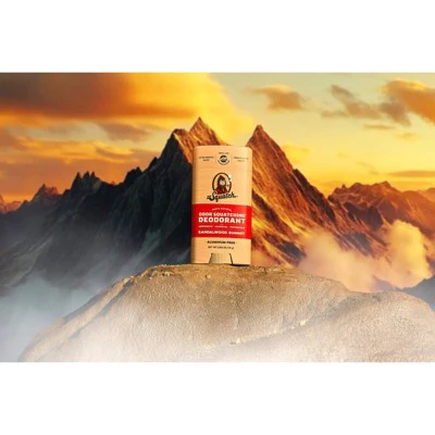 DR. SQUATCH Men's Natural Deodorant Sandalwood Summit 2.65oz - New - Image 4