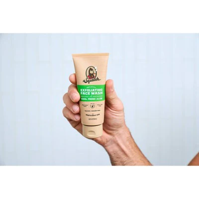 DR. SQUATCH Men's Natural Face Wash Cool Fresh Aloe 4oz - New - Image 3