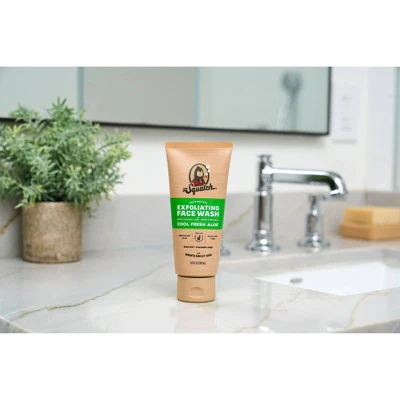 DR. SQUATCH Men's Natural Face Wash Cool Fresh Aloe 4oz - New - Image 4