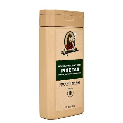 DR. SQUATCH Men's Natural Body Wash Pine Tar 14 fl oz - New - Image 4