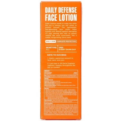 Duke Cannon Daily Defense Face Lotion SPF 32 Lightweight Daily SPF Moisturizer 3 fl oz - Missing Box - Image 6