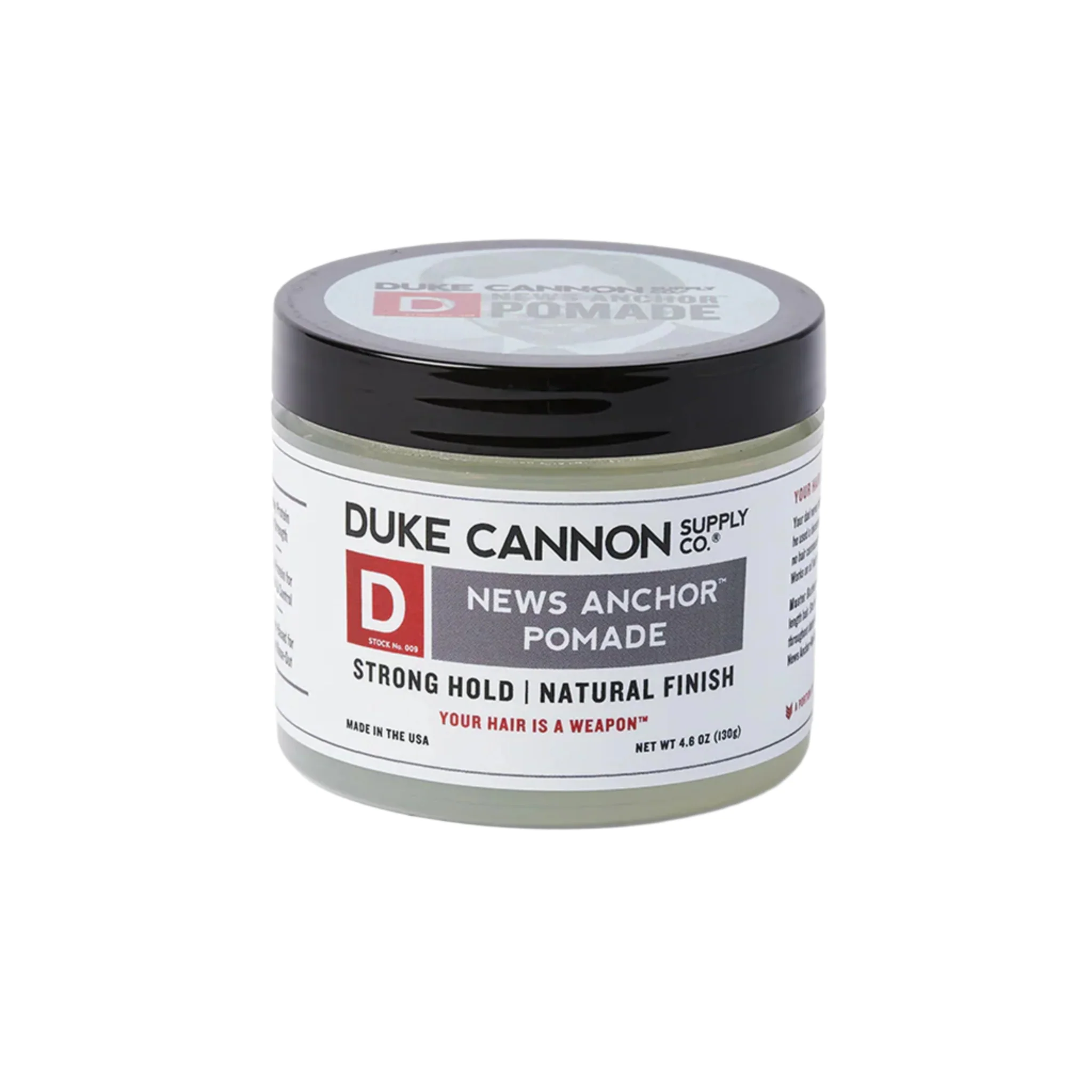 Duke Cannon News Anchor Pomade 4.6oz - New