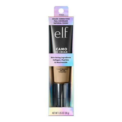 e.l.f. Camo CC Cream 205 C Light 1.05oz - Imperfect Box - Image 6