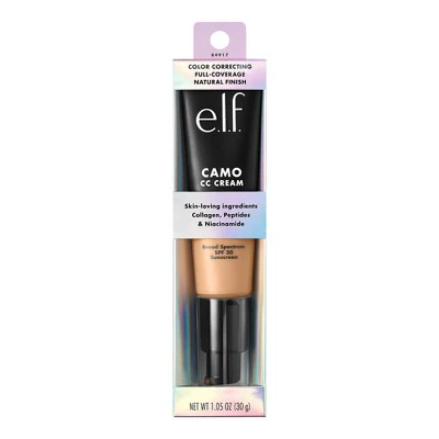 e.l.f. Camo CC Cream 330 W Medium 1.05oz - Imperfect Box - Image 4