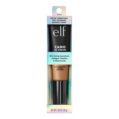 e.l.f. Camo CC Cream 355 W Medium 1.05oz - Imperfect Box - Image 7