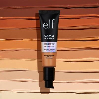 e.l.f. Camo CC Cream 460 W Tan 1.05oz - Imperfect Box - Image 5