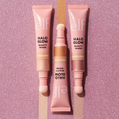 e.l.f. Halo Glow Highlighter Beauty Wand Champagne Campaign 0.33 fl oz - Imperfect Box - Image 8
