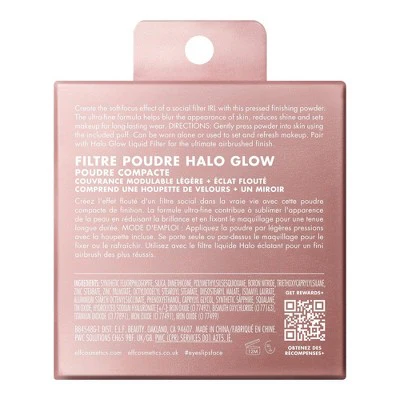 e.l.f. Halo Glow Powder Filter Foundation Medium Warm 0.35oz - Imperfect Box - Image 13