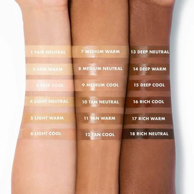 e.l.f. Halo Glow Skin Tint Light Coverage Foundation - Mineral SPF 50 - 6 Light Cool - 1 fl oz - Image 4