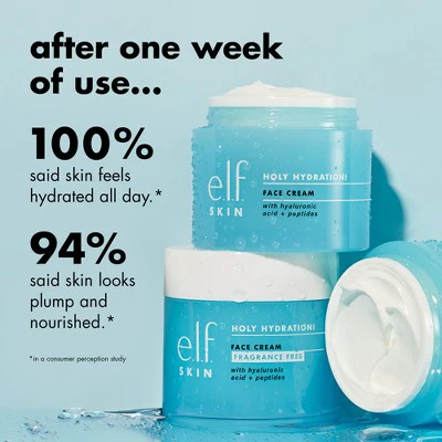 e.l.f. Holy Hydration! Face Cream 1.8oz - Imperfect Box - Image 4