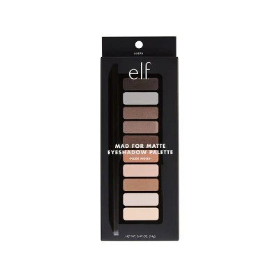 e.l.f. Mad for Matte Eyeshadow Palette Nude Mood 0.49oz - New - Image 2