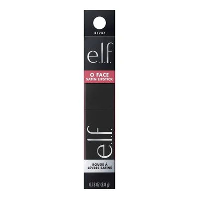 e.l.f. O FACE Satin Lipstick Effortless 0.13 oz - Imperfect Box - Image 6