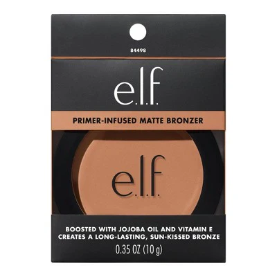 e.l.f. Primer-Infused Matte Bronzer Fresh Tan 0.35oz - New - Image 10