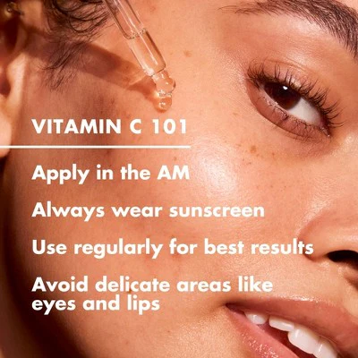 e.l.f. SKIN Bright Icon Vitamin C + E + Ferulic Face Serum 1 fl oz - Imperfect Box - Image 6