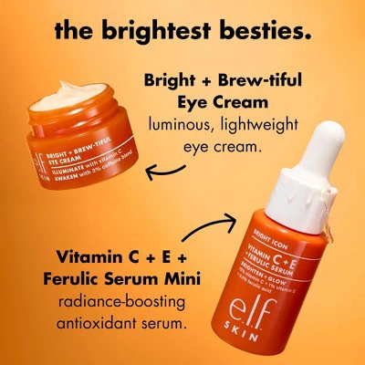 e.l.f. SKIN Brightest Besties Duo Eye Cream Mini Set 2pc - Imperfect Box - Image 4
