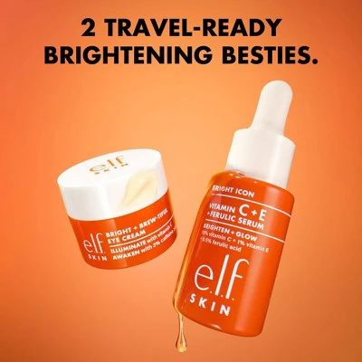 e.l.f. SKIN Brightest Besties Duo Eye Cream Mini Set 2pc - Imperfect Box - Image 6