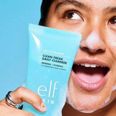 e.l.f. SKIN Holy Hydration! Clean Freak Daily Cleanser 5.5oz - New - Image 8