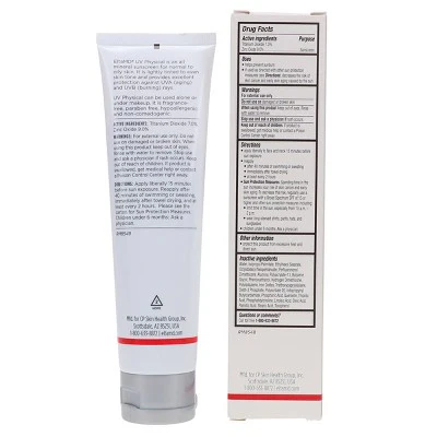 EltaMD UV Physical Broad Spectrum SPF 41 Lightly Tinted Facial 3 oz - Imperfect Box - Image 2