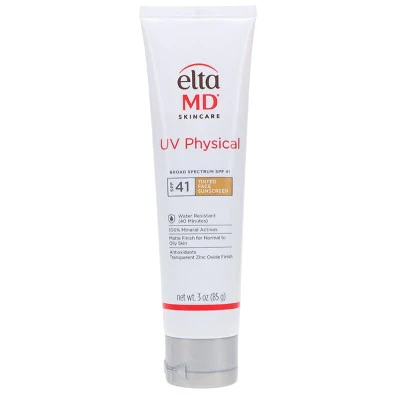 EltaMD UV Physical Broad Spectrum SPF 41 Lightly Tinted Facial 3 oz - Imperfect Box - Image 3