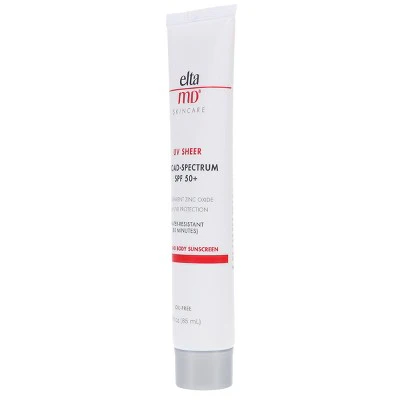 EltaMD UV Sheer Broad-Spectrum SPF 50+ Face and Body Sunscreen 3 oz - Imperfect Box - Image 2