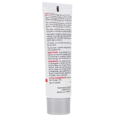 EltaMD UV Sheer Broad-Spectrum SPF 50+ Facial Sunscreen 1.7 oz - Imperfect Box - Image 3