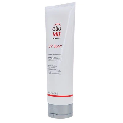 EltaMD UV Sport Broad Spectrum SPF 50+ Body Sunscreen 8 oz - Imperfect Box - Image 2