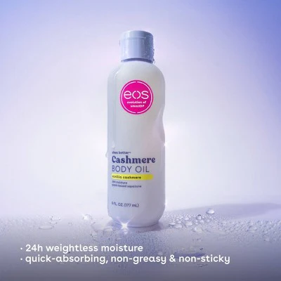 eos Shea Better Cashmere Body Oil Vanilla 6 fl oz - New - Image 4