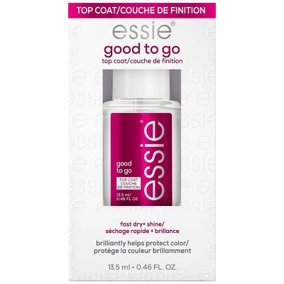 essie Good to Go Top Coat fast dry and shine 0.46 fl oz - Missing Box