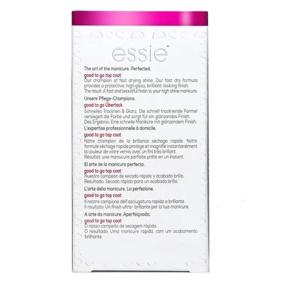 essie Good to Go Top Coat fast dry and shine 0.46 fl oz - Missing Box - Image 3