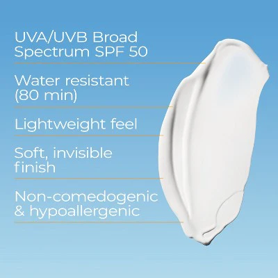 Eucerin Advanced Hydration Sunscreen Lotion SPF 50 5 fl oz - Imperfect Container - Image 4