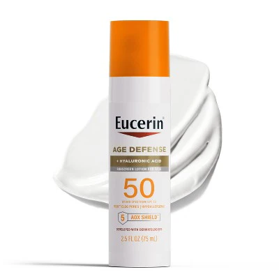Eucerin Age Defense Face Sunscreen Lotion SPF 50 2.5 fl oz - Missing Box - Image 17