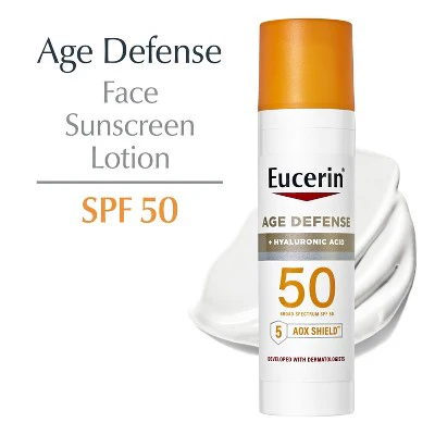Eucerin Age Defense Face Sunscreen Lotion SPF 50 2.5 fl oz - Missing Box - Image 18