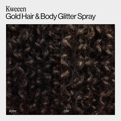 Eva NYC Kweeen Gold Hair & Body Glitter Spray 4.9oz - New - Image 6