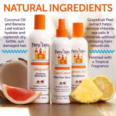 Fairy Tales Coco Cabana Leave-In Sun Hair Spray 8 fl oz - New - Image 3