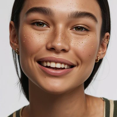 Fazit Gold Glitter Freckle Makeup Patches - New - Image 5