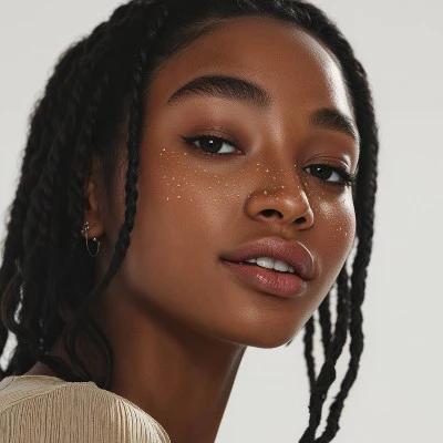 Fazit Gold Glitter Freckle Makeup Patches - New - Image 6