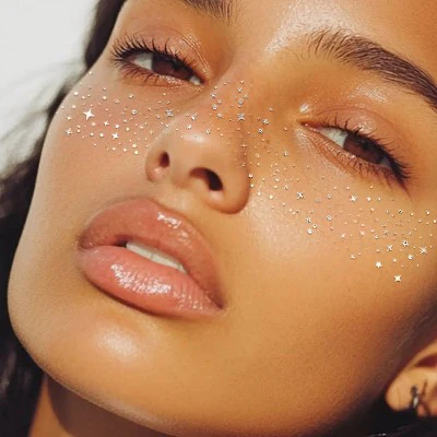Fazit Silver Glitter Freckle Makeup Patches - New - Image 8