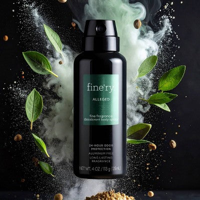 fine'ry. Men's Deodorant Spray Alleged 4oz - Imperfect Container - Image 2
