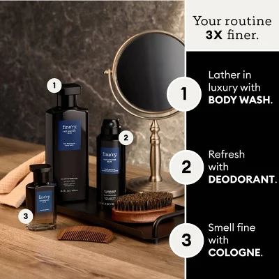 fine'ry. Men's Deodorant Spray Not Another Blue 4oz - Imperfect Container - Image 5